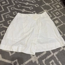 A New Day Women's Linen Blend Skort Size 6