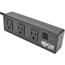 Eaton TLP310USBS Protect It 3-Outlet Surge Protector with Mounting Brackets