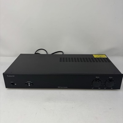 Russound Amplifier P75 2-power Black Home Audio Tech Sound Powers On UNTESTED