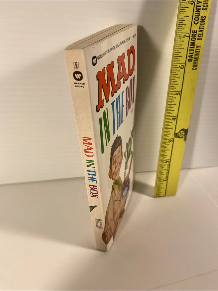 MAD IN THE BOX (1989 TPB) Mad Magazine Book - Like New! - Image 2 of 4