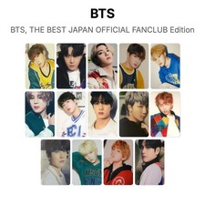 BTS BTS, THE BEST JAPAN OFFICIAL FANCLUB Edition Photocard KPOP Special Gift