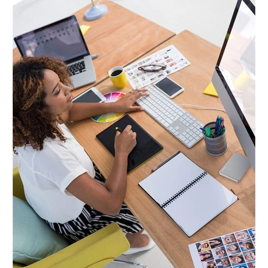 Toshiba Canvio Flex HDTX110XSCAA 1 TB Portable Hard Drive - External - Silver - Image 3 of 3