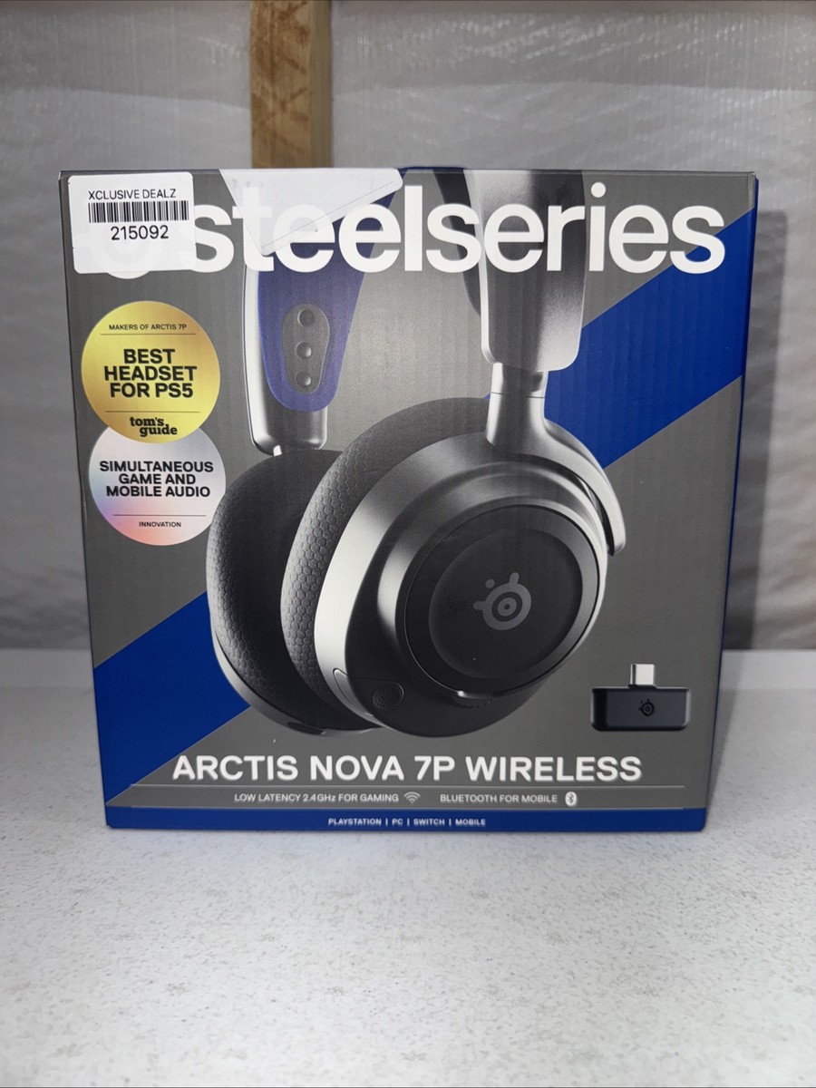 SteelSeries Arctis Nova 7P Wireless Gaming Headset Bluetooth