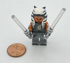 Lego STAR WARS Ahsoka Tano Adult Minifigure w/ Two Lightsabers sw1354