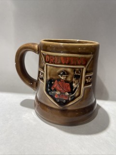 1940's DREWRYS Beer Ceramic Mug