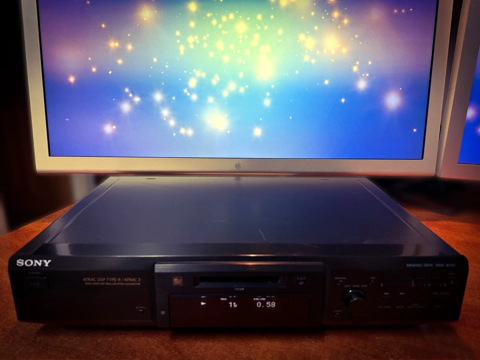 SONY MDS-JE440 🌈RaRe🌈 Mini-Disc Player Recorder Deck - image 4 of 4