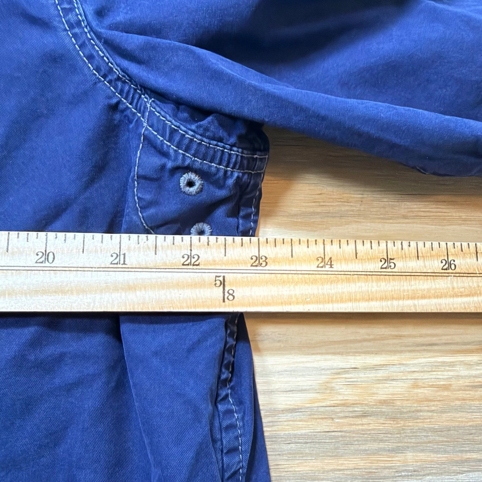 Polo Ralph Lauren Mens XL Blue Big Pony Full Zip Hooded Windbreaker Jacket image 2