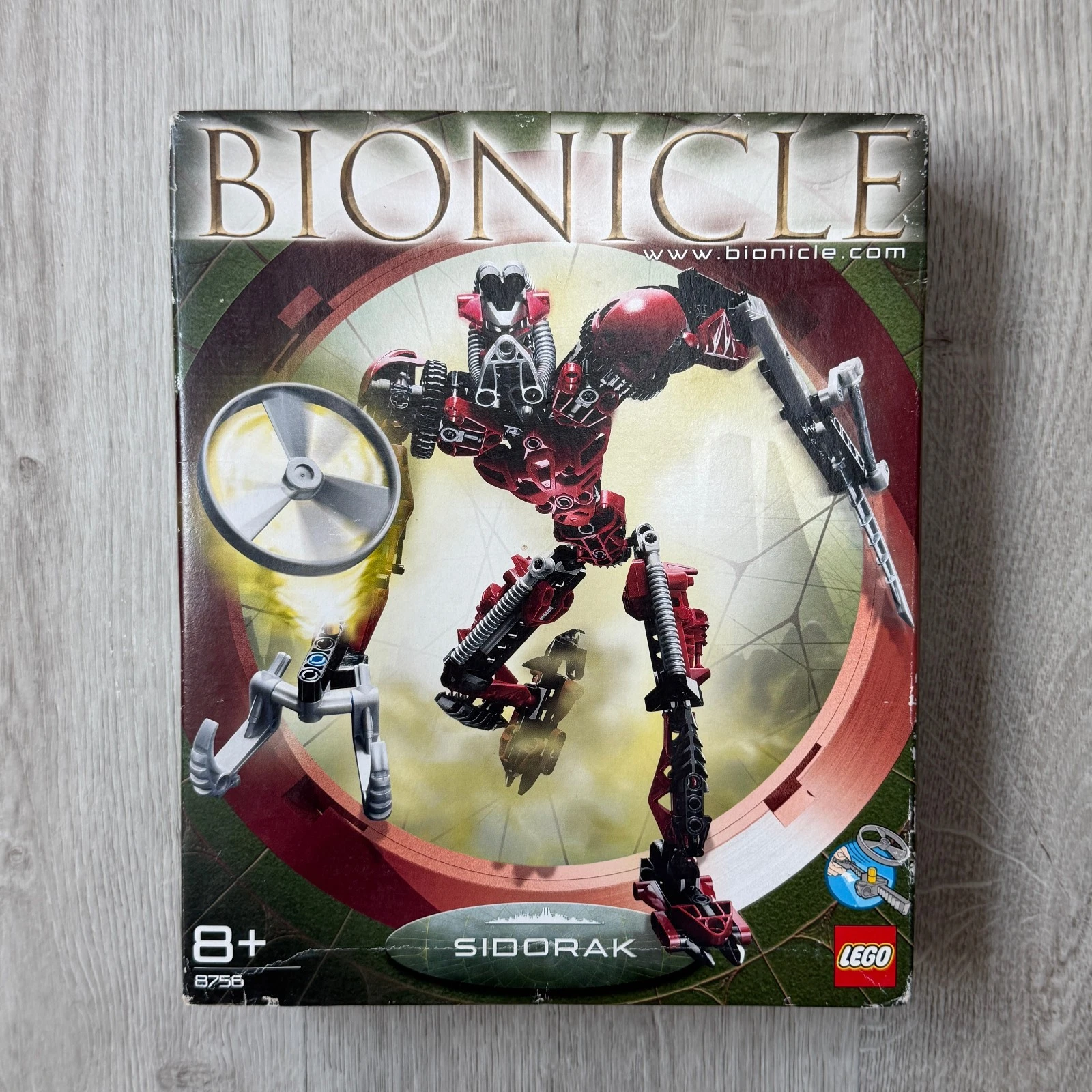 LEGO Bionicle Titans Warriors 8756 Sidorak New MISB Sealed Unopened