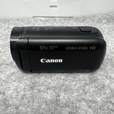 Canon LEGRIA HF R806 Camcorder HD Digital Video 3.28MP 57X Zoom Black Untested