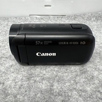 Canon LEGRIA HF R806 Camcorder HD Digital Video 3.28MP 57X Zoom Black Untested