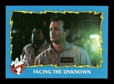 1989 Topps Ghostbuster II 70 Facing the unkown Bill Murray   BXCP44