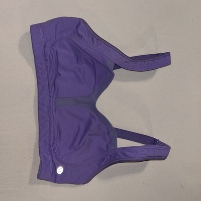 lululemon athletica Purple Sports Bra 34D Wireless Adjustable Wide Strap