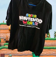 Universal Studios Hollywood Super Nintendo World Shirt Size Xl Extra Large