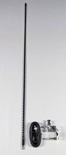 New 4ft CB Antenna Kit with Cable and Mount s - Black - MADE IN U.S.A.