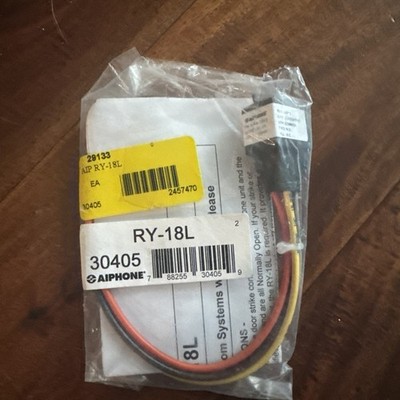 NEW Aiphone RY-18L Form C Relay for 12-18V DC with Door Release