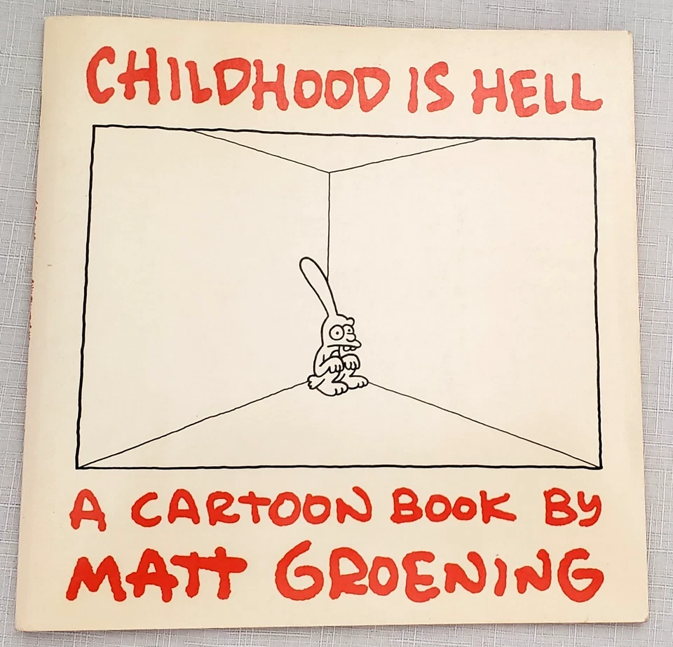 Matt Groening Life in Hell/Childhood SIGNED/ DATED BINKY DRAWING Cheesecake Pose Foto 3 de 4