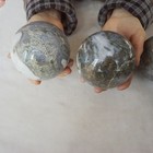11.3LB 6 Natural Moss Agate Carnelian Quartz Crystal Geode Sphere Ball Healing — photo 7