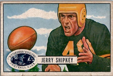 1951 Bowman JERRY SHIPKEY Pittsburgh Steelers #59 VG+ Condition SET BREAK (2)