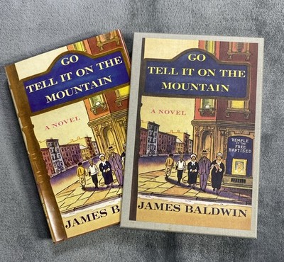 Go Tell It On The Mountain Book James Baldwin First Edition Library HC Slipcover