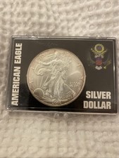 American Eagle Silver Dollar 2002 Rare Good Condition