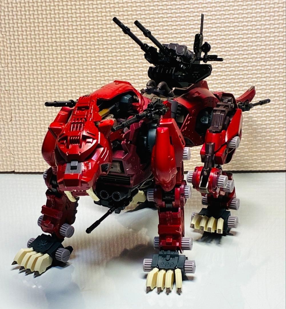ZOIDS HMM Saber Tiger Marking Plus Painted Built KOTOBUKIYA Model