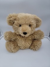 Vintage Soft Plush Beige Full Body Hand Puppet Bear Yang Jee 11  Play Toy