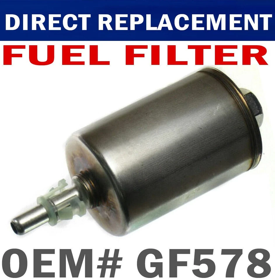 Mejor filtro de combustible de gasolina de repuesto para Chevy Cadillac Buick Pontiac GMC Olds GF578 Foto 2 de 4