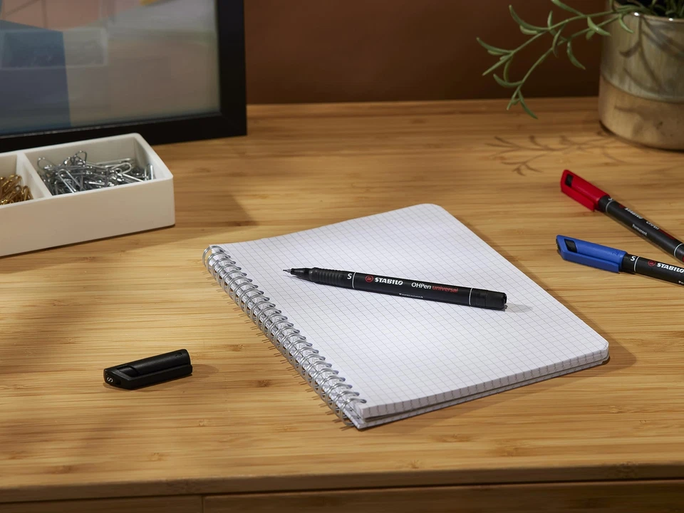 - Folienstift - OHPen universal - permanent superfein - 4er Pack - grün rot b... - Bild 2 von 4