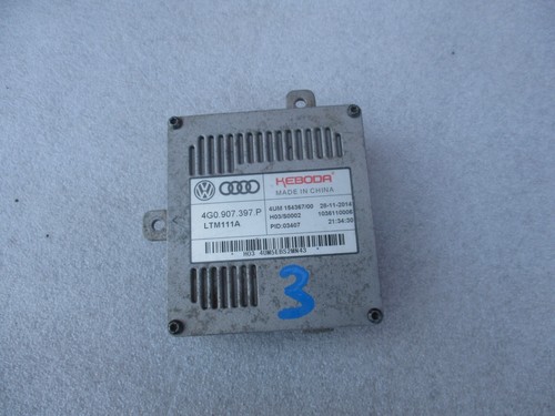 2014 2015 2016 Audi a3 Headlight LED Module Control Unit Computer 4G0.907.397.P - Picture 2 of 6
