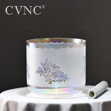 CVNC 432Hz 6''F Chakra Spring Crystal Alchemy Singing Bowl For  Sound Healing