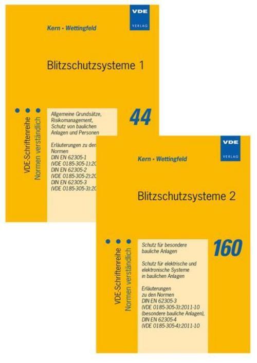 Thumbnail - Blitzschutzsysteme 1 - Blitzschutzsysteme 2 (set). 2 Bände Alexander