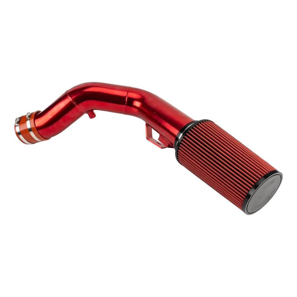 Kit de admisión de aire frío rojo para 03-2007 Ford F250 F350 F450 F550 57-2546-1 6,0 L Foto 2 de 4