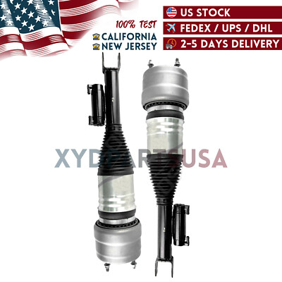 2X Front Air Shock Struts ADS For Mercedes E-Class W213 E200 E300 E350 2016-2020