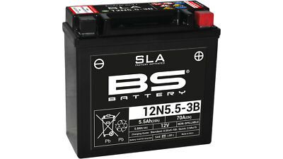12N5,5-3B BS Batterie SLA Yamaha RD 250 YZF 125 Simson SR 50 Vespa PX 80 125