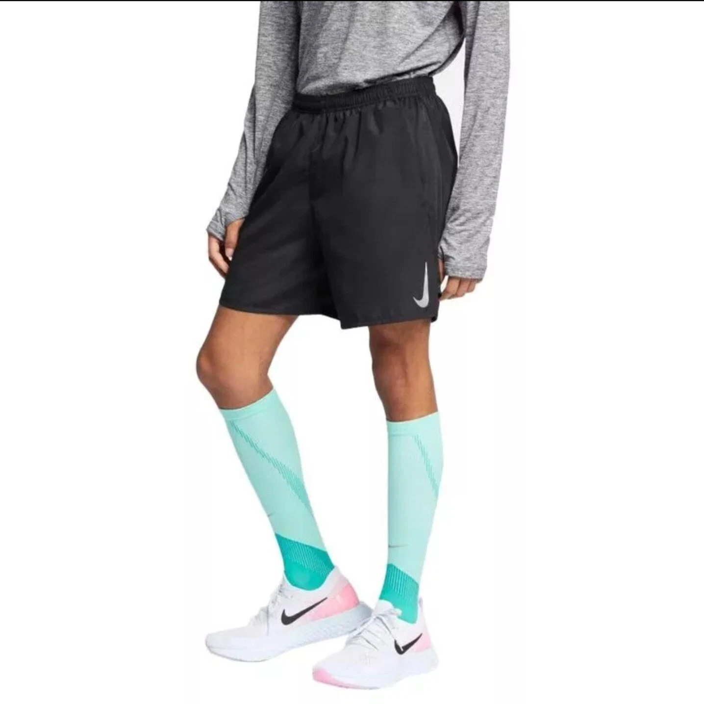Nike Running Shorts AJ7687-010 Black Size M
