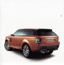 Range Rover Stormer Sport Glossy Binder Brochure Press Kit 28