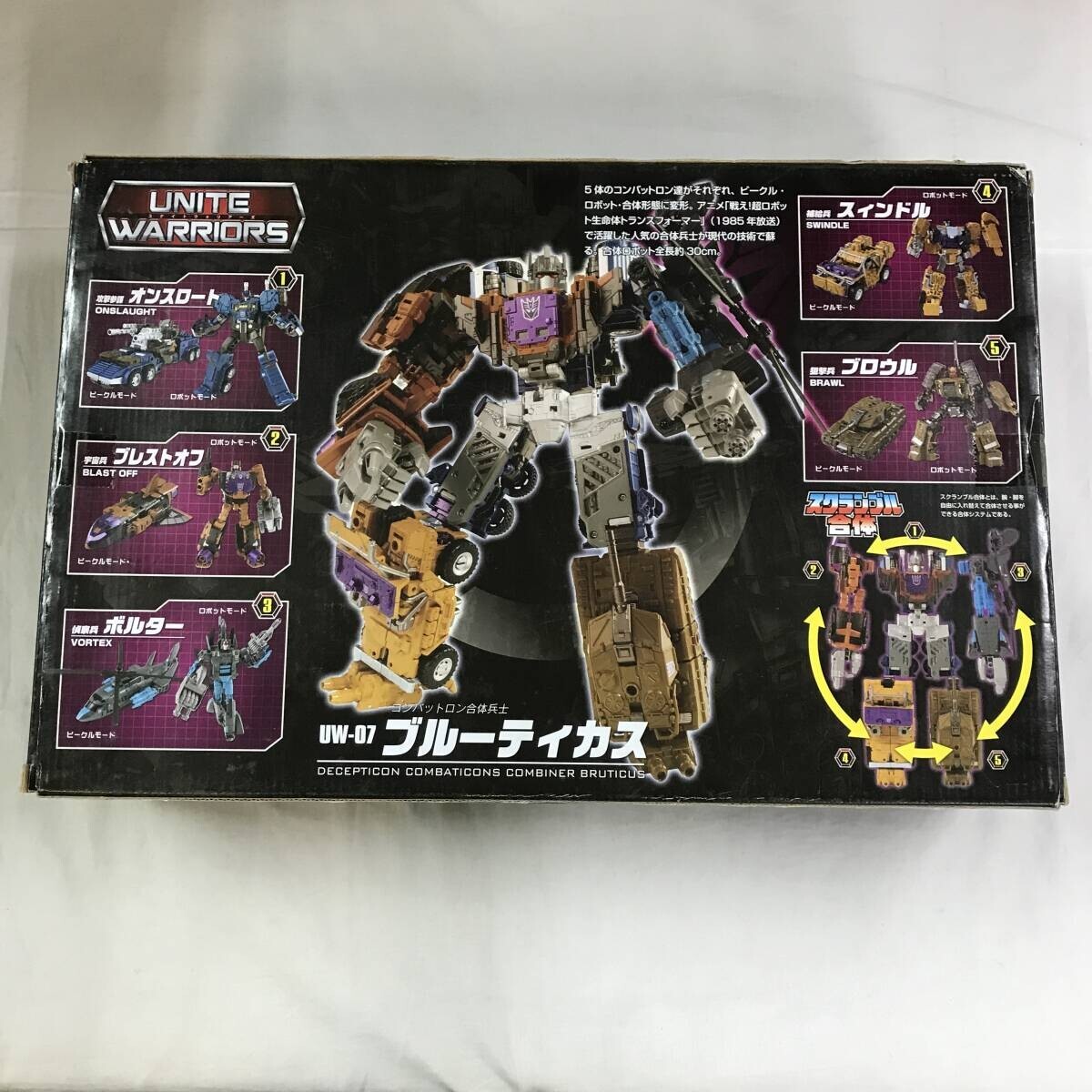 Takara Tomy Transformers Unite Warriors UW-07 UW07 Combaticons