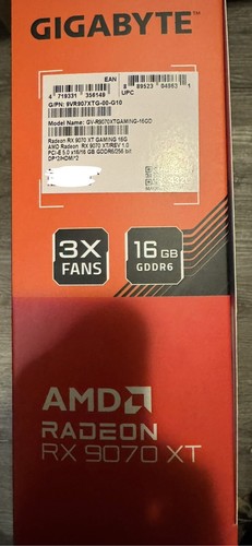 NEW GIGABYTE Gaming Radeon RX 9070 XT 16GB GDDR6 PCI Express 5.0 GPU (non-OC) - Picture 3 of 3