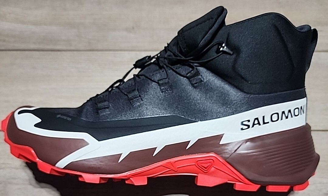 Stivali da trekking Salomon Cross Hike Mid GTX 2 417359 da uomo taglia 12 Gore Tex neri