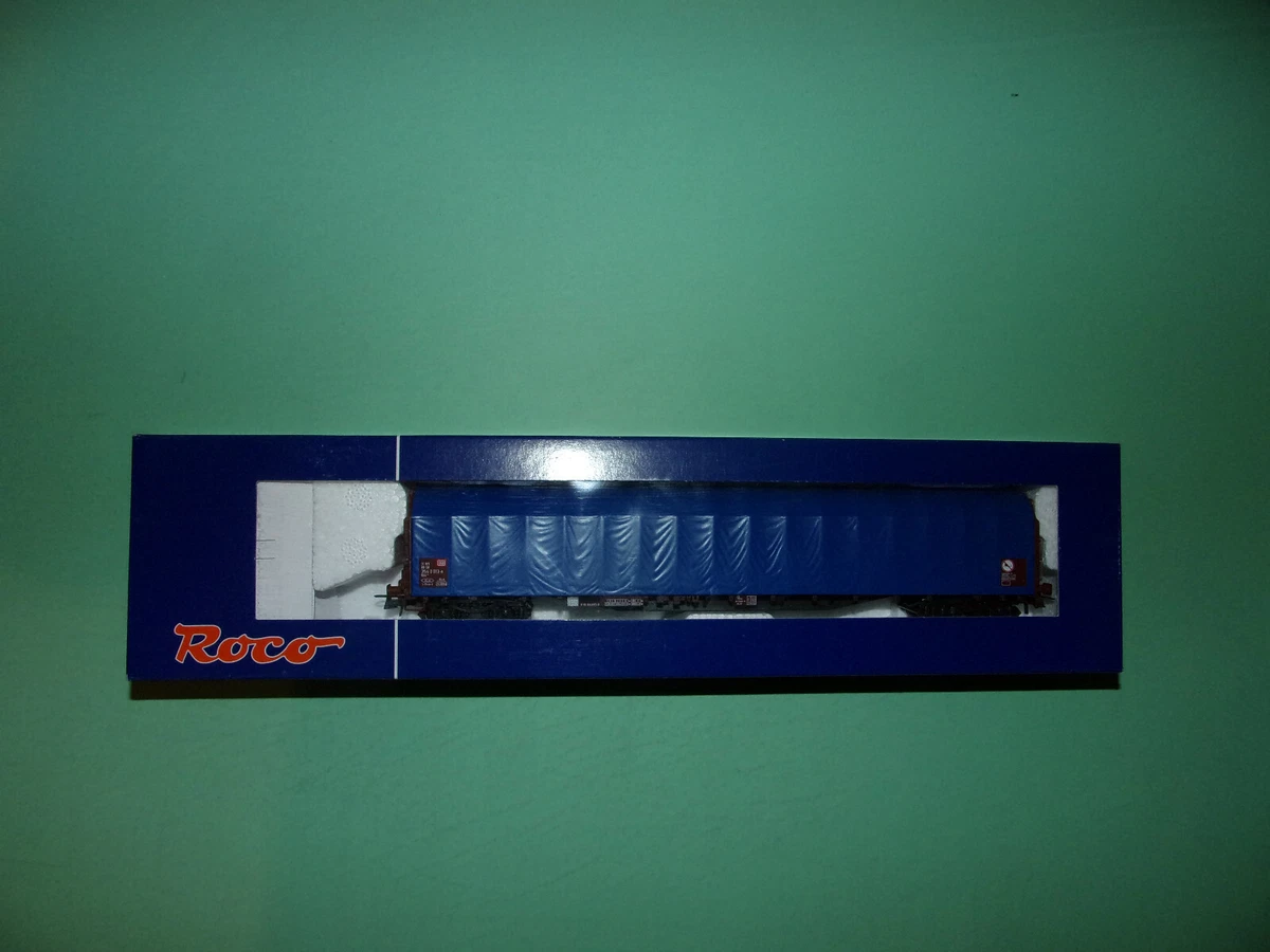 WAGON BACHÉ LONG cargo SNCB Ep V-HO 1/87-ROCO 76470 EUR 37,70 - FR