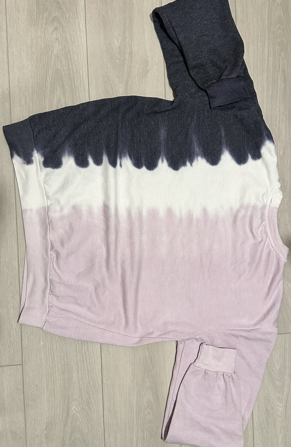 Nirvana Sweatshirt Pullover Split Dyed Size Large - image 6