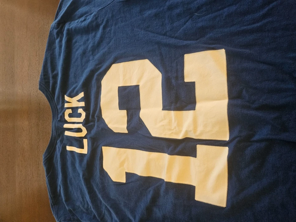 NIKE INDIANAPOLIS COLTS 3XL Camiseta Andrew Luck Fútbol NFL Quarterback Camiseta Foto 3 de 4