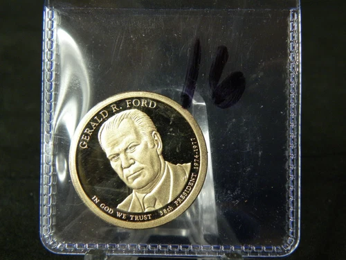 2016-S Presidential Dollar Gerald Ford Proof — photo from the most recent tracked eBay sale