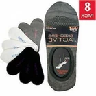 Skechers® Active Women's 8 Pair No Show Socks   ” Non-slip heel grip "