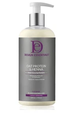 Design Essentials Oat Protein & Henna Fuller Thicker, Stronger Shampoo 32oz.