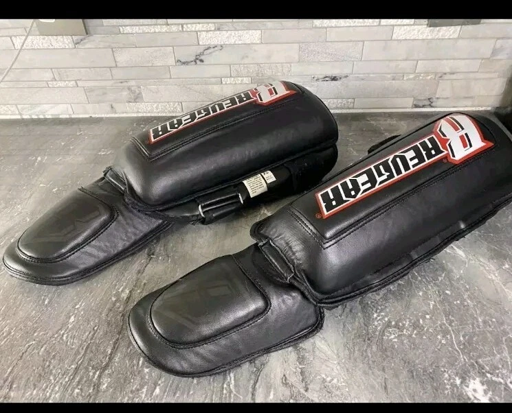 Espinilleras de gel Revgear con empeine (talla S) MMA Muay Thai artes marciales Foto 4 de 4