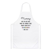 Personalisierte 5 Sterne Bunte KochschüRze Mama Papa Muttertag Kochen