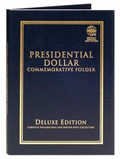 Whitman Presidential Dollar Commemorative Coin Folder - Deluxe P&D Folder