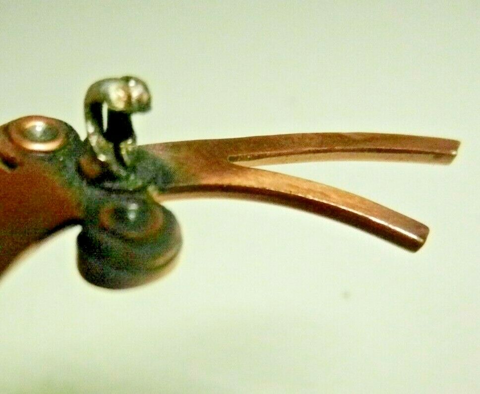 SIGNED RENOIR Solid COPPER Brooch/Pin-TOPKAPI-COL… - image 5