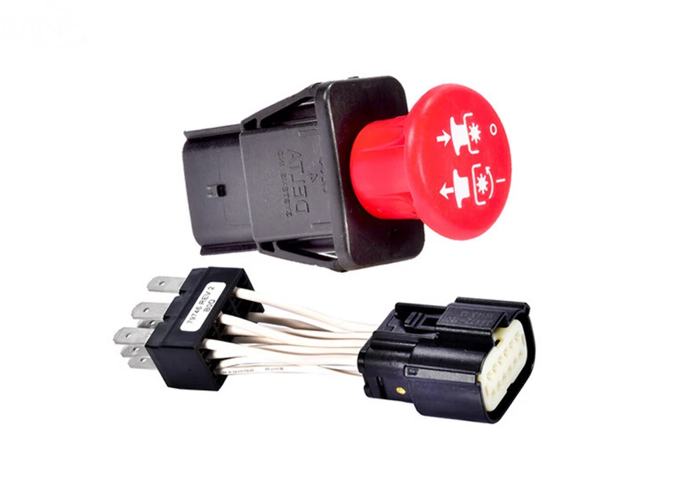 Kit de interruptor de toma de fuerza sellado para Exmark 116-0124 1353653 Wright 52420014 Toro Z Master Foto 3 de 3